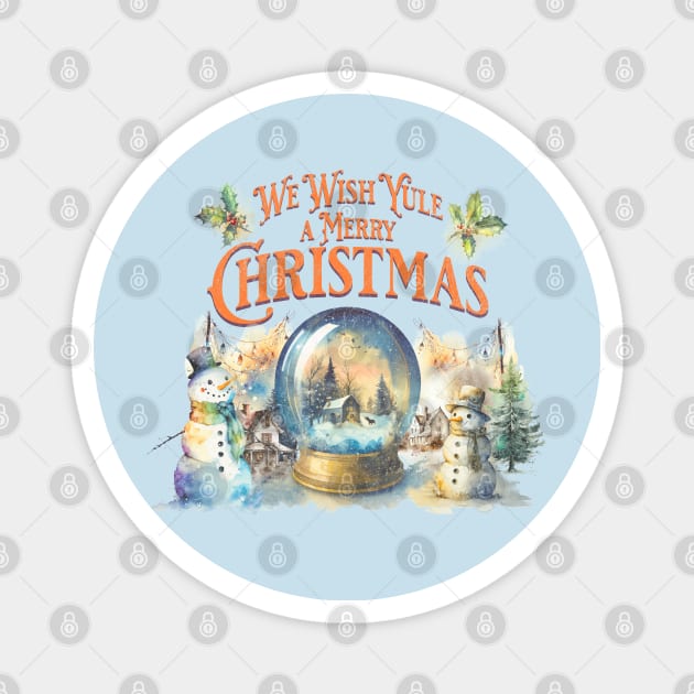 We Wish Yule A Merry Christmas Magnet by CultTees